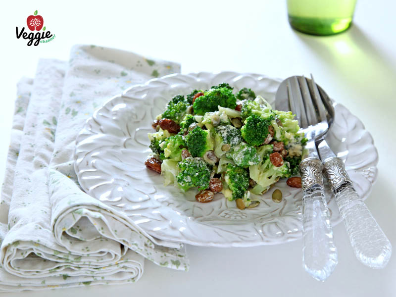 broccoli marinati con essiccatore