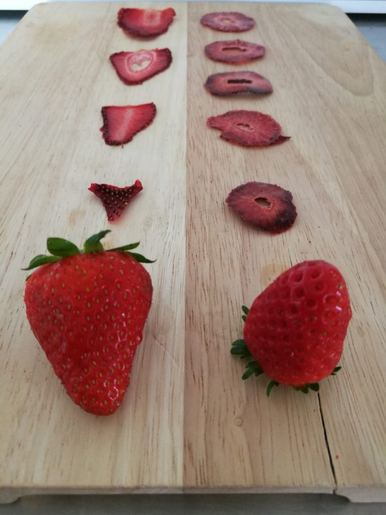 Fragole essiccate Chiara Berlenga