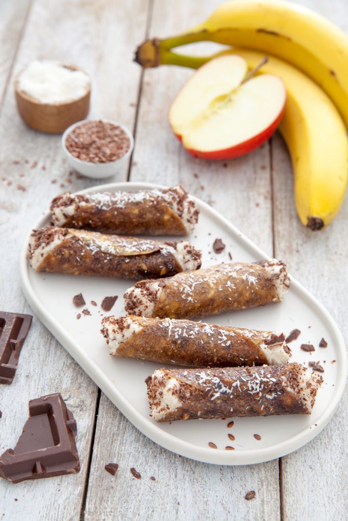 cannoli crudisti essiccati