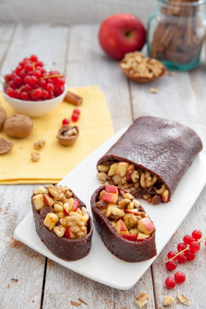 Strudel di mele con sfoglia essiccata