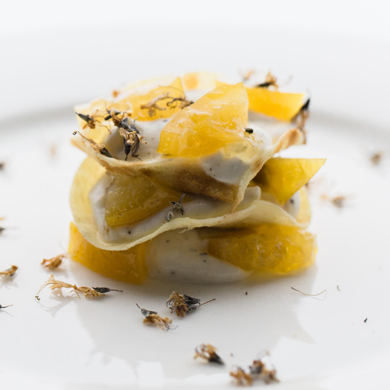 Millefoglie di pane carasau