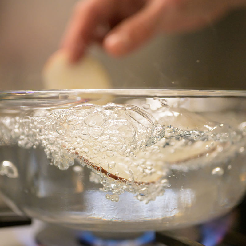 chips essiccate di mele e pere